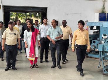 ITI PUSA VISIT ON 20.08.2025  OF DIRECTOR TTE, MS. ANJALI SEHRAWAT
