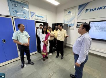 ITI PUSA VISIT ON 20.08.2025  OF DIRECTOR TTE, MS. ANJALI SEHRAWAT