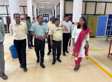 ITI PUSA VISIT ON 20.08.2025  OF DIRECTOR TTE, MS. ANJALI SEHRAWAT