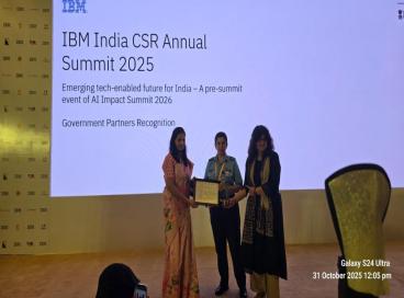 DIRECTOR TTE, MS. ANJALI SEHRAWAT addressed the IBM India CSR Annual Summit 2025,
